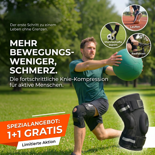 Orthopädische Knieorthese mit Gelenk — Spürbare Entlastung ab der ersten Anwendung