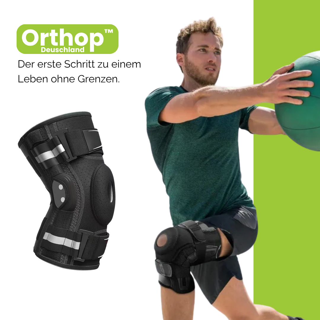 Orthopädische Knieorthese mit Gelenk — Spürbare Entlastung ab der ersten Anwendung