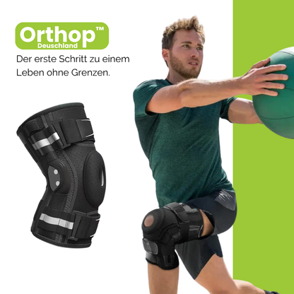 Orthopädische Knieorthese mit Gelenk — Spürbare Entlastung ab der ersten Anwendung