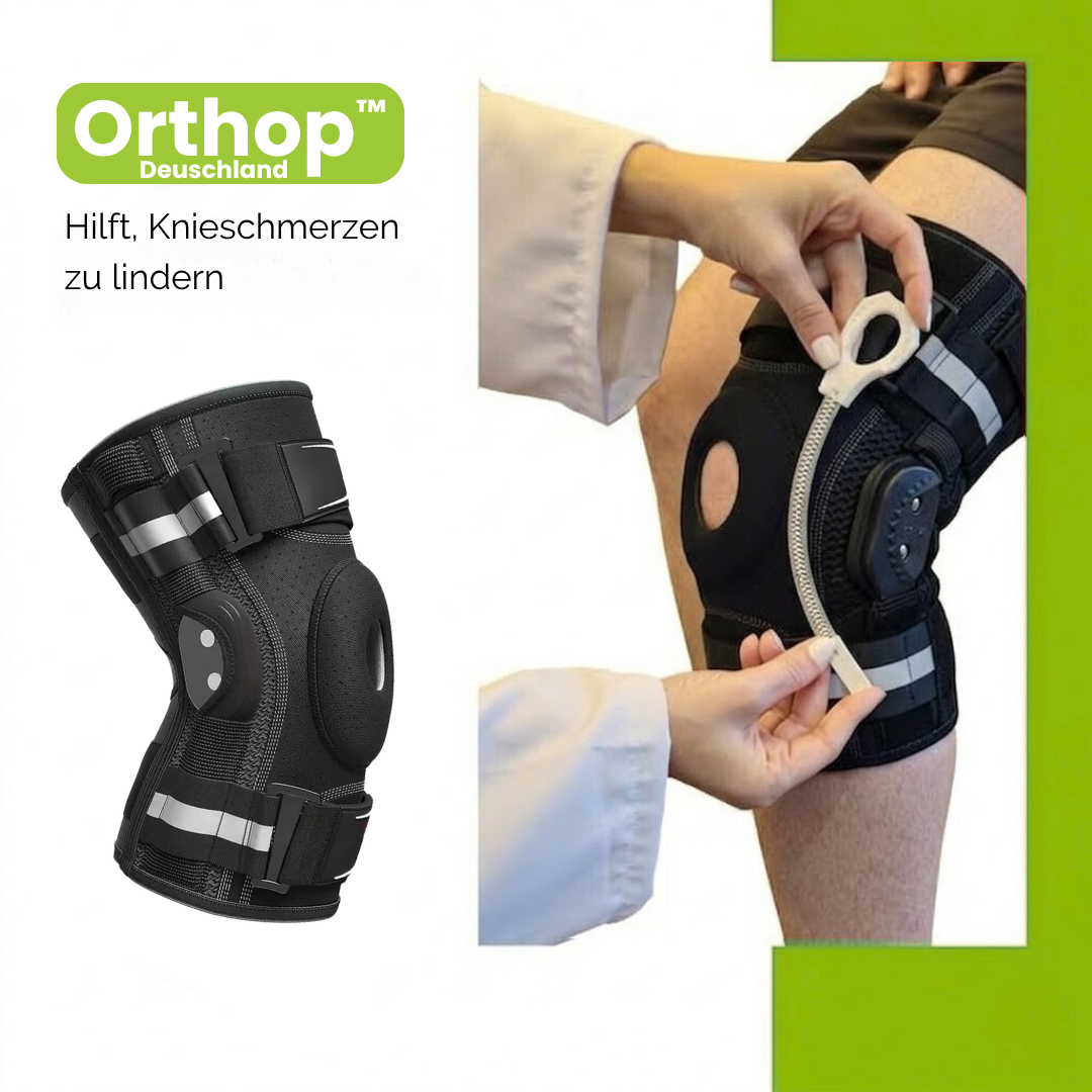 Orthopädische Knieorthese mit Gelenk — Spürbare Entlastung ab der ersten Anwendung